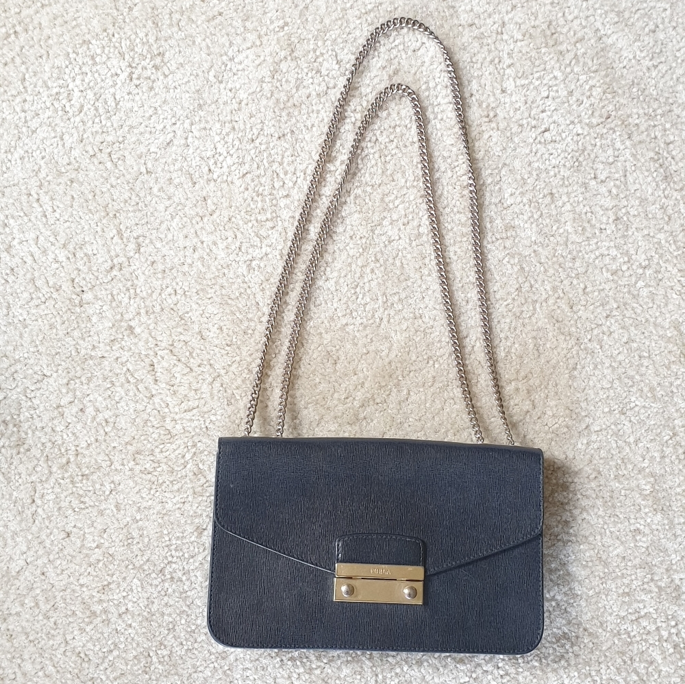 Furla Julia Saffiano Leather Crossbody Pochette